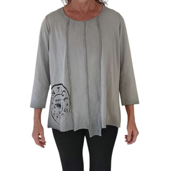 LUUKAA Raw Hem Overdyed Shirt - Picture 1 of 11